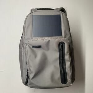 Birksun Boost 2 Solar Panel Battery Backpack Gray Charge Devices EDC